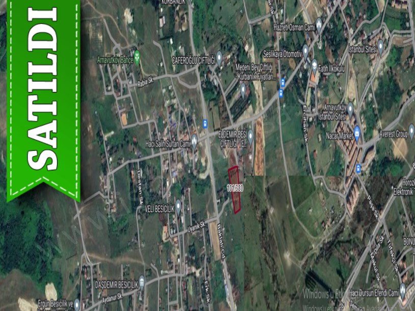 Arnavutköy Tayakadın Satılık Arsa , 178 m2 Yolu Var Evlerin Yakını 