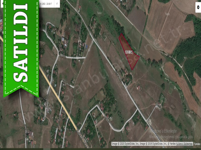 Arnavutköy Tayakadın Satılık Arsa , 695 M2 Hisseli Caddeye Yakın 