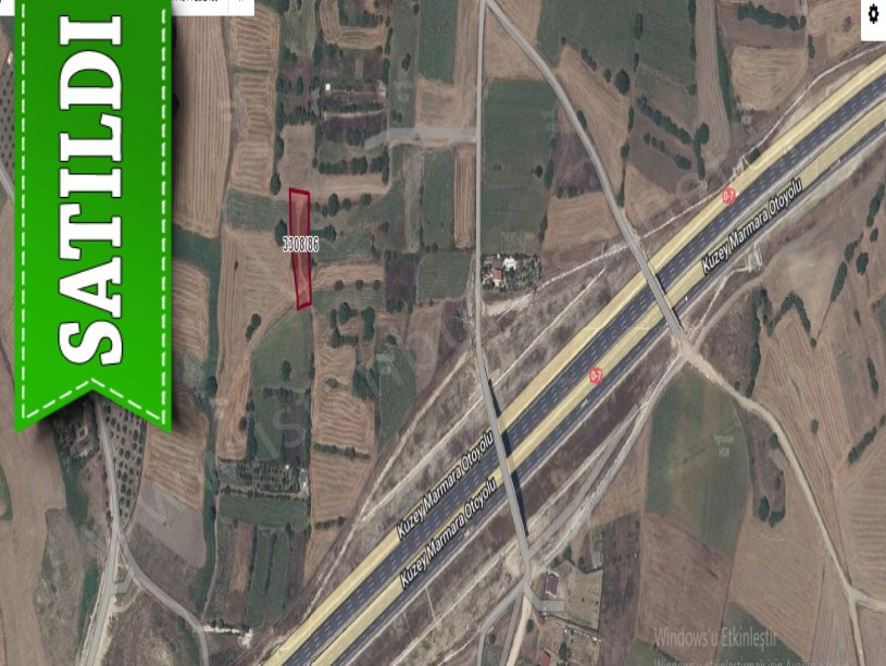 Silivri Fenerköyde Satılık Tarla , 1,718 m2 Tek Tapu Yolu Var