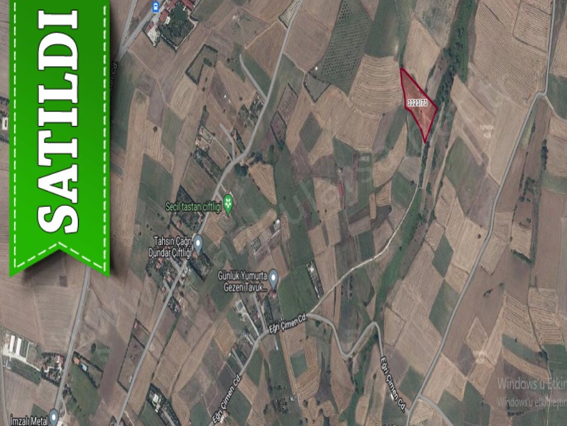 Silivri Fenerköyde Satılık Arsa , 870 M2 Çevrili Çaplı Yolu Var