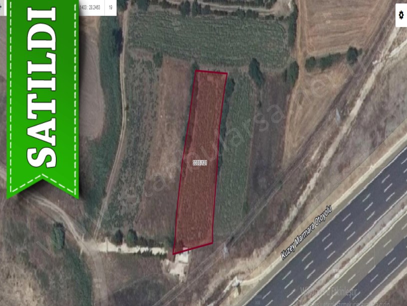 Silivri Fenerköyde Satılık Arsa , 421 M2 Otoyola Cephe Yolu Var
