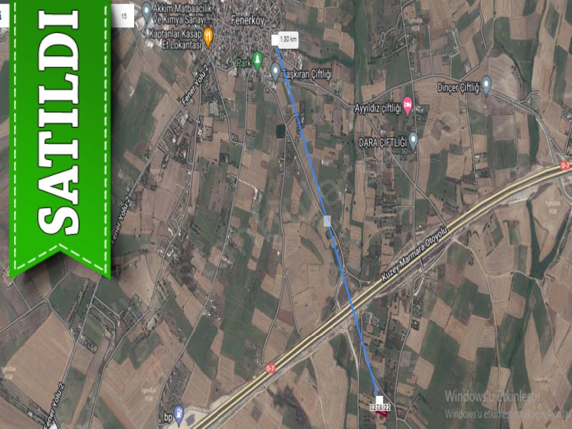 Silivri Fenerköyde Satılık Arsa , 402 M2 Çaplı Hisseli