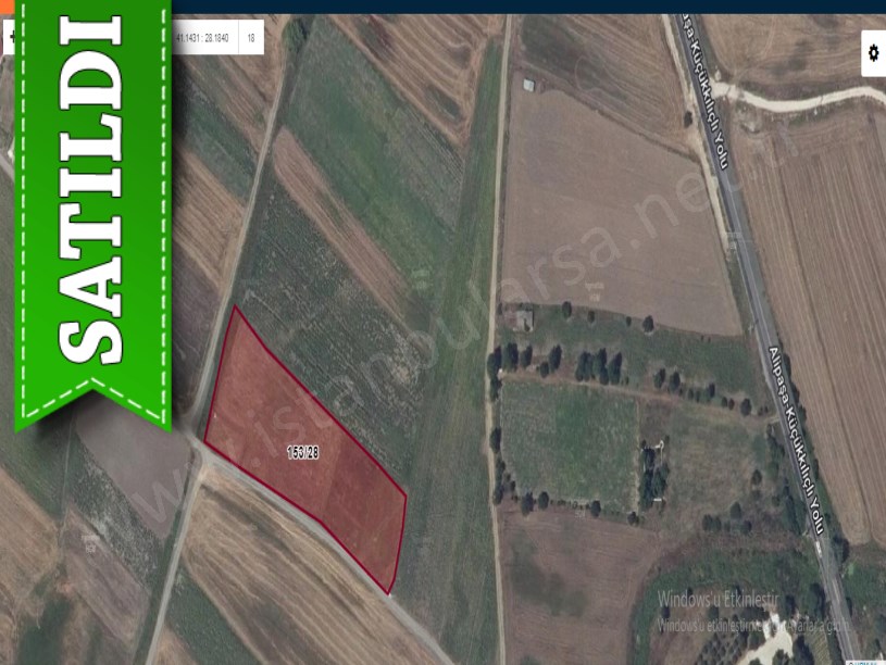 Silivri Seymende Satılık Arsa , 749 M2 Resmi Yola Cephe Çevrili 