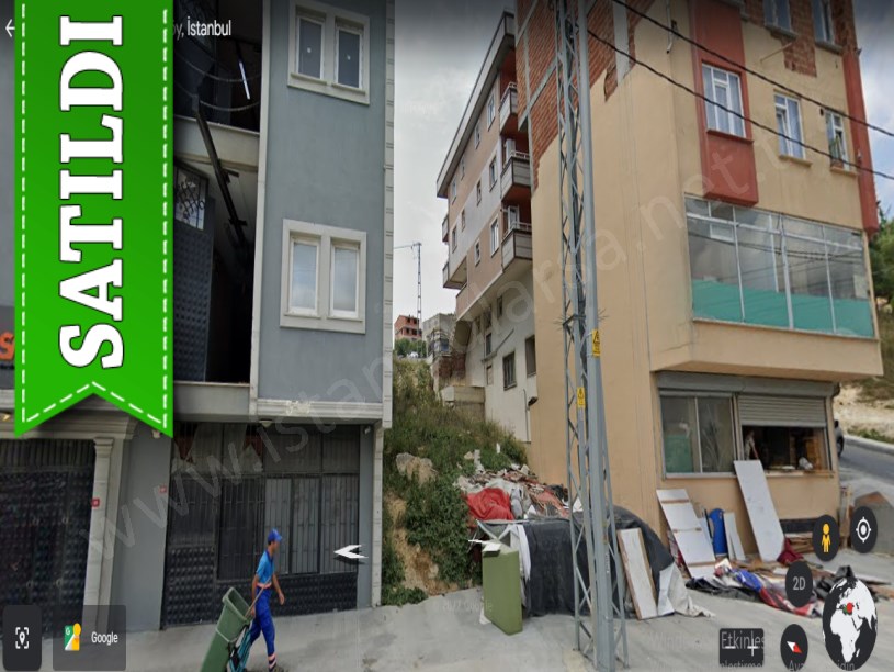 Arnavutköy Boğazköyde Satılık Arsa , 168 m2 Cadde Cephe 3 Kat İmarlı