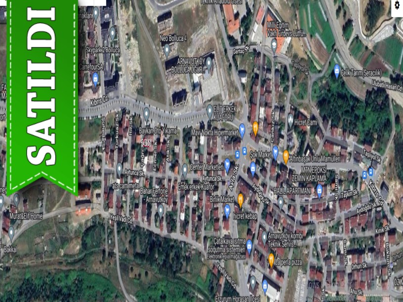 Arnavutköy İslambeyde Satılık Arsa , 138 M2 3 Kat İmarlı Müstakil