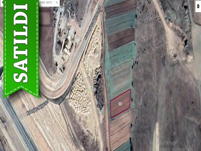 Edirne Havsa Kabaağaç Köyünde Satılık Arsa , 1,620 m2 Yolu Var Hisseli