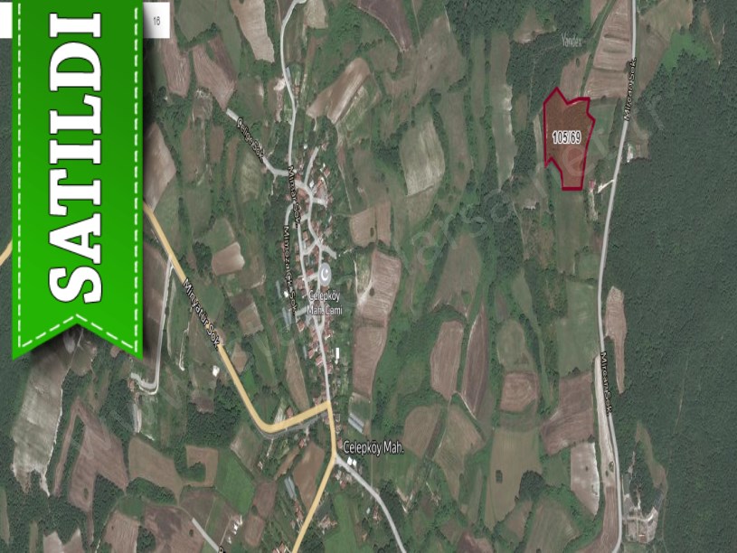 Çatalca Celepköyde Satılık Arsa , 579 m2 Çevrili Çaplı 
