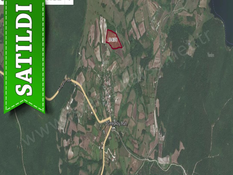 Çatalca Celepköyde Satılık Arsa , 536 M2 Çaplı Yolu Var