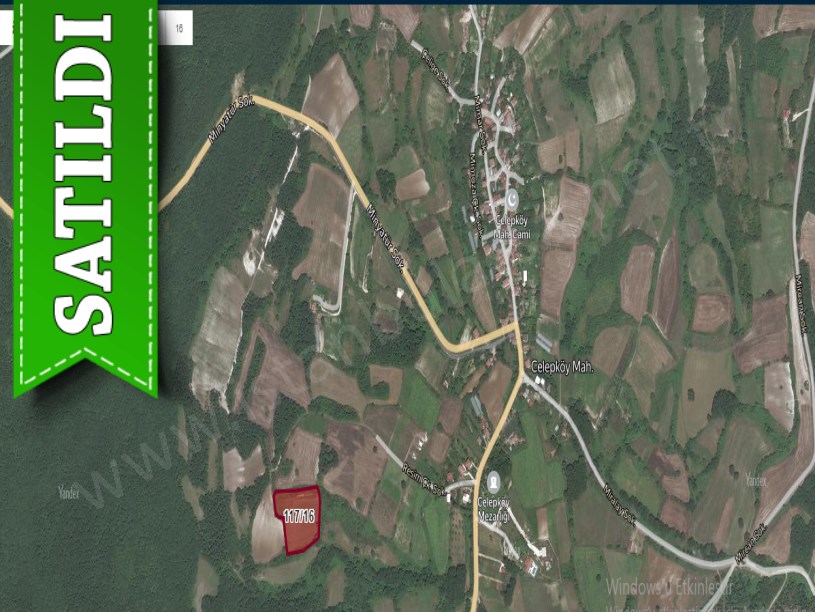 Çatalca Celepköyde Satılık Arsa , 467 M2 Çevrili Evlerin Yakını Yolu Var