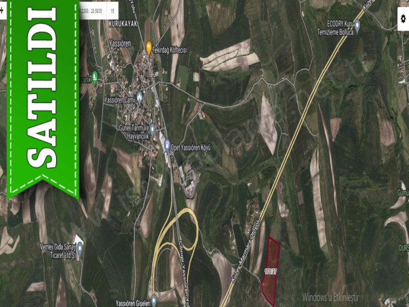 Arnavutköy Yassıörende Satılık Arsa , 253 M2 Yolu Var İmarlı Hisseli