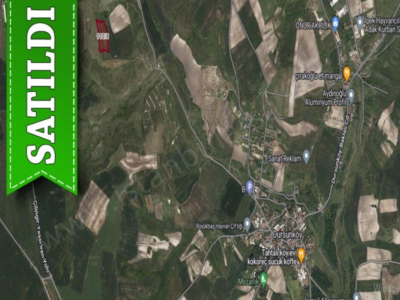 Arnavutköy Dursunköyde Satılık Arsa , 284 M2 Hisseli İmarlı