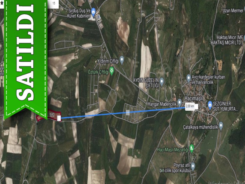 Arnavutköy Hacımaşlıda Satılık Arsa , 500 M2 Yolu Var Çaplı 