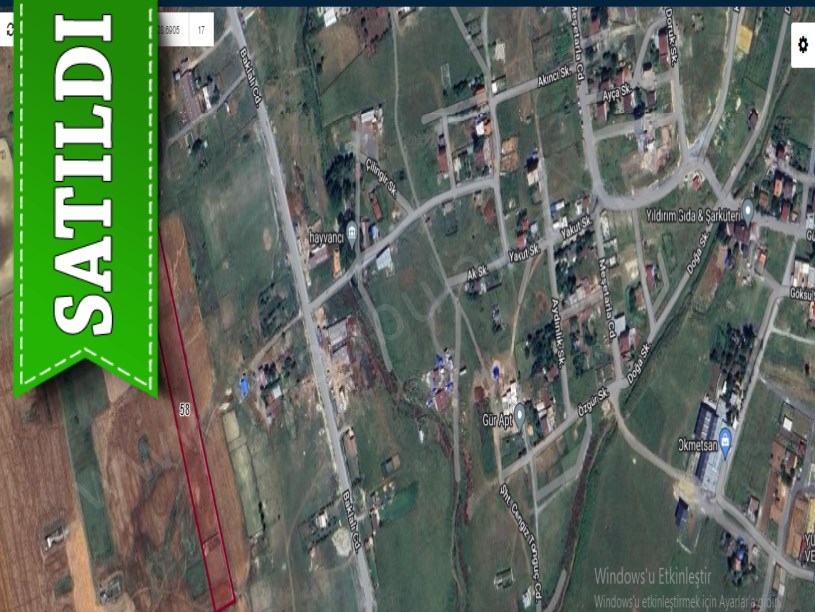 Arnavutköy Haraççıda Satılık Arsa ,  300 M2 Çaplı Hisseli