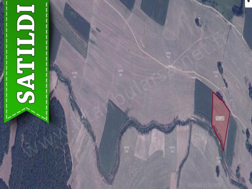 Çatalca Karacaköyde Satılık Arsa , 6,747 M2 Yolu Var Hisseli