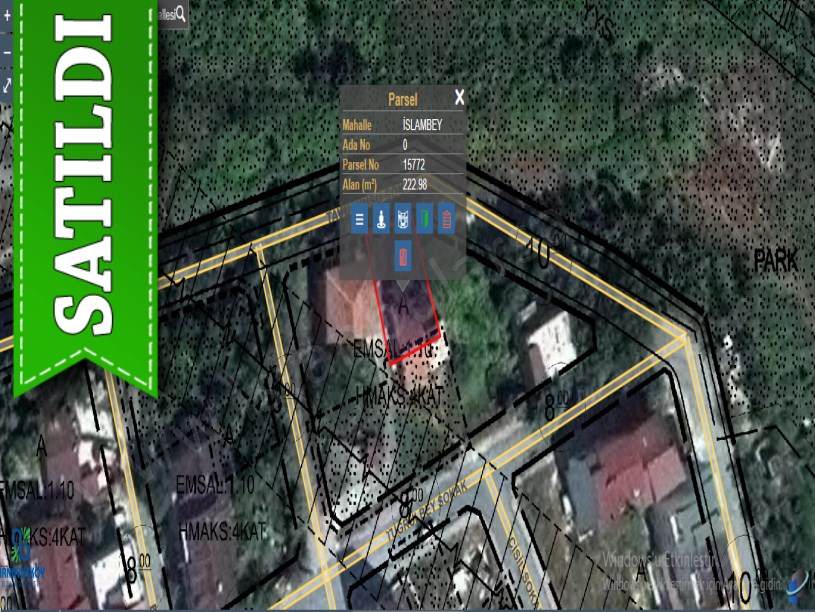 Arnavutköy İslambeyde Satılık Arsa , 223 M2 4 Kat İmarlı Müstakil