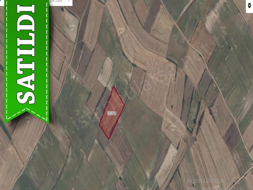 Tekirdağ Saray Kurtderede Satılık Arsa , 1,490 M2 Hisseli 