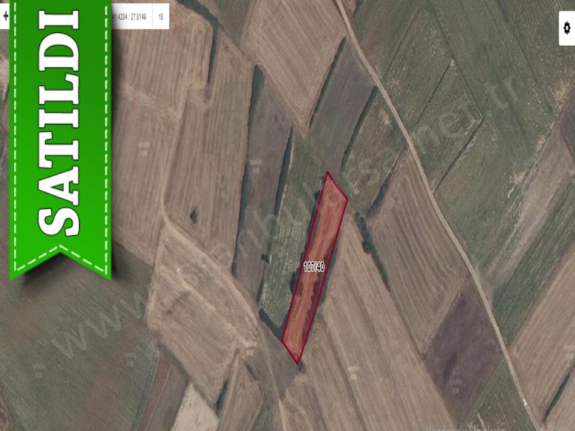 Tekirdağ Saray Kurtderede Satılık Arsa , 527 M2 Hisseli 