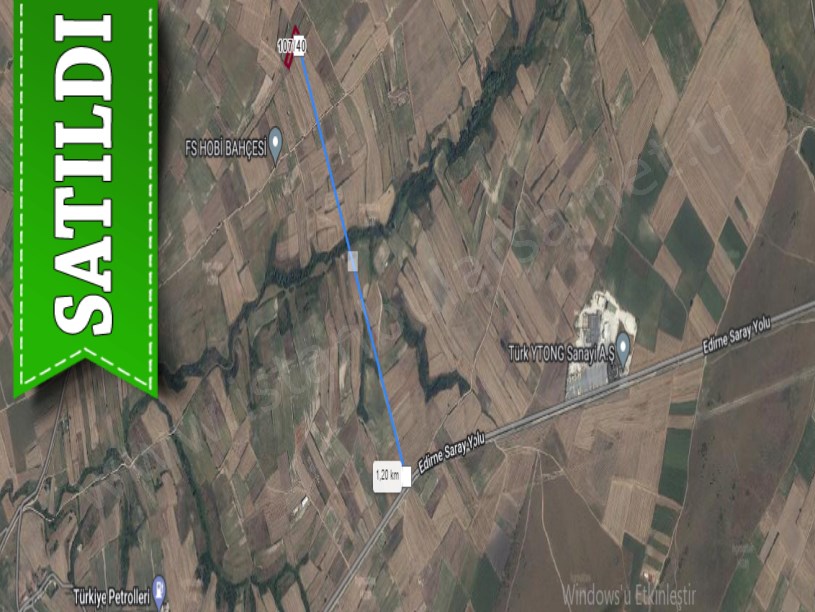 Tekirdağ Saray Kurtderede Satılık Arsa , 527 M2 Hisseli 