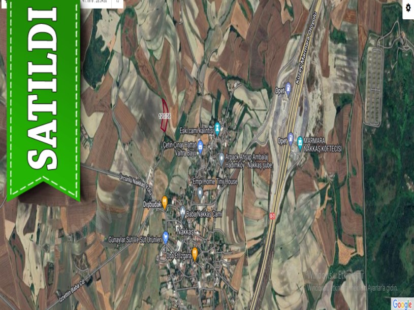 Çatalca Nakkaşta  Satılık Arsa , 683 m2 Evlerin Yakını Hisseli 