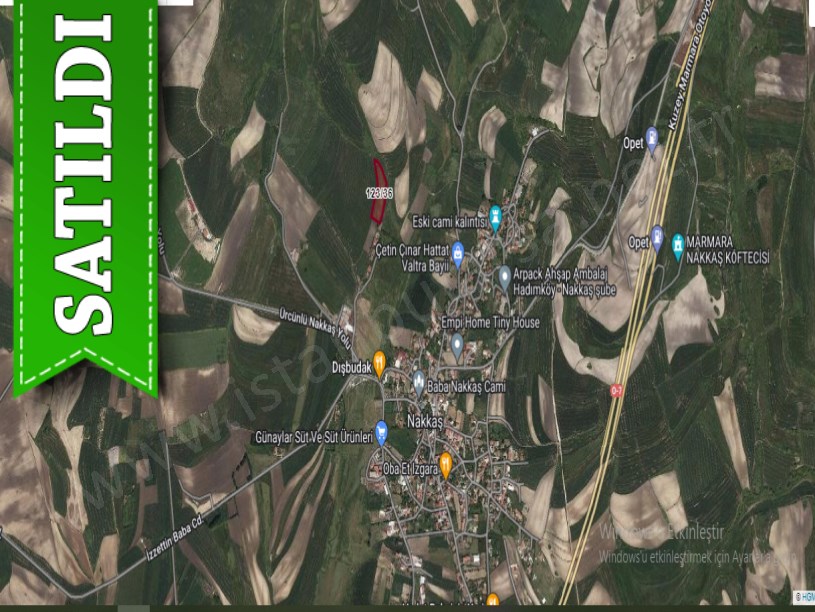 Çatalca Nakkaşta  Satılık Arsa , 683 m2 Evlerin Yakını Hisseli 