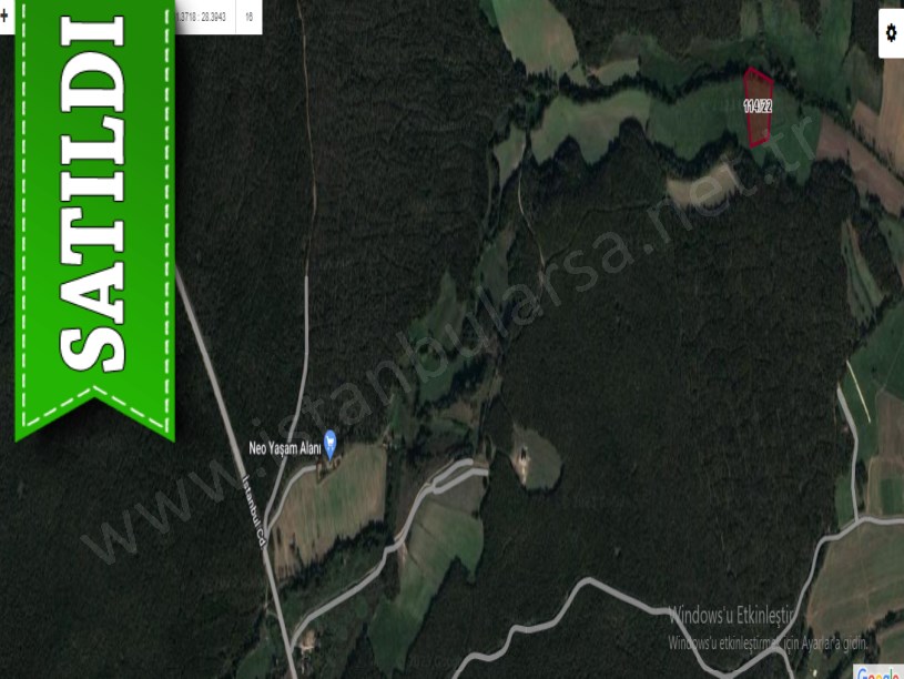 Çatalca Çiftlikköyde Satılık Arsa , 800 M2 Hisseli 