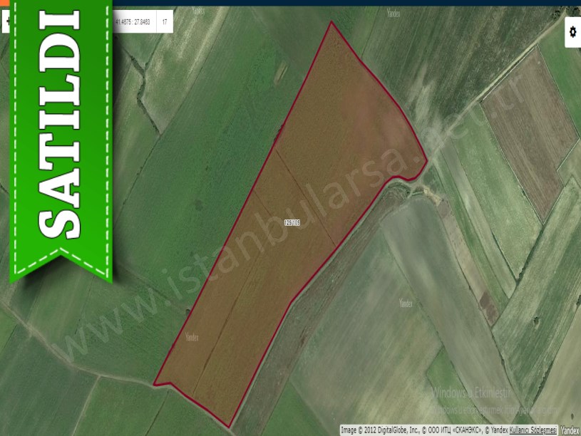 Tekirdağ Saray Edirköyde Satılık Arsa , 522 m2 Çaplı Evlerin Yakını 