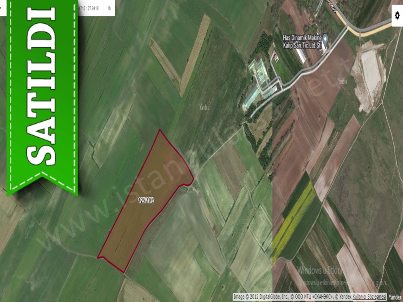 Tekirdağ Saray Edirköyde Satılık Arsa , 522 m2 Çaplı Evlerin Yakını 