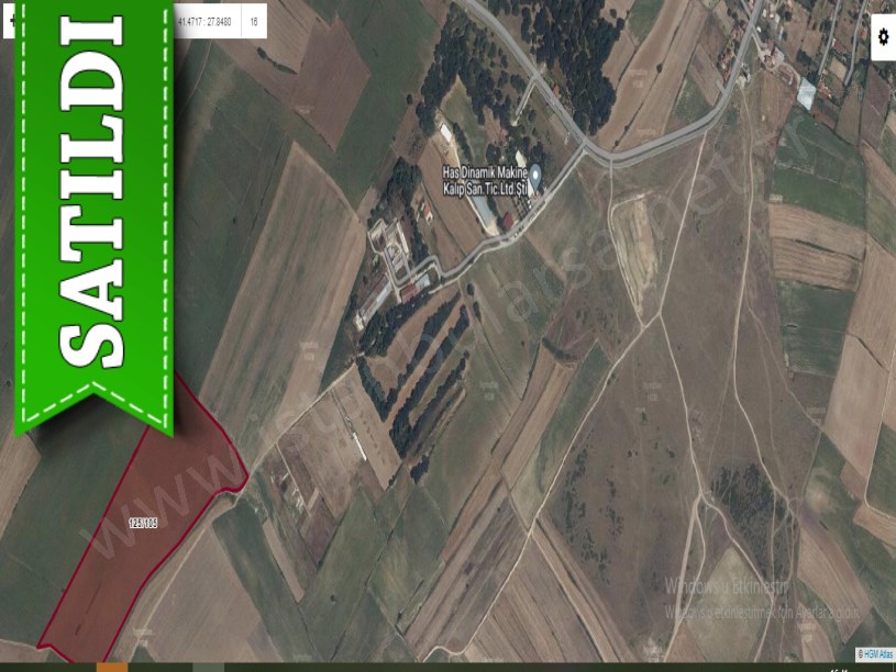 Tekirdağ Saray Edirköyde Satılık Arsa , 522 m2 Çaplı Evlerin Yakını 
