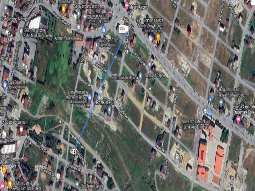  Arnavutköy NeneHatun Mah. Satılık Arsa , 204 M2 Müstakil İmarlı 