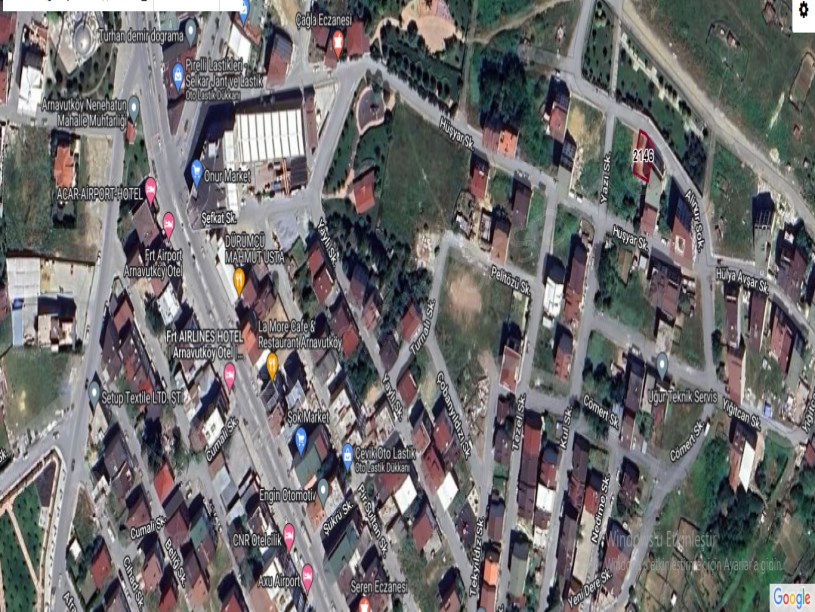  Arnavutköy NeneHatun Mah. Satılık Arsa , 204 M2 Müstakil İmarlı 