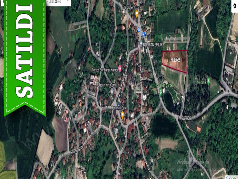 Arnavutköy Balabanda Satılık Arsa , 321 M2 Merkezde Hisseli 
