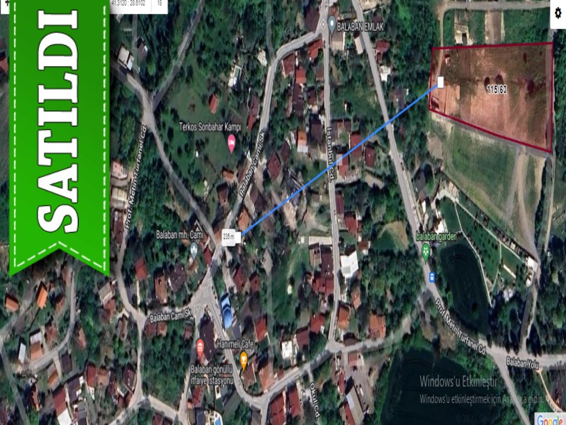 Arnavutköy Balabanda Satılık Arsa , 321 M2 Merkezde Hisseli 