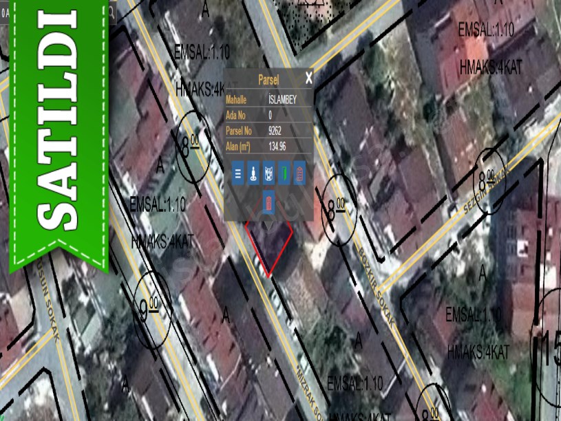 Arnavutköy İslambeyde Satılık Arsa , 135 M2 4 Kat İmarlı Müstakil