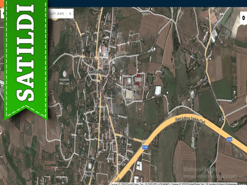 Çatalca Kestanelikte Satılık Arsa , 1,147 m2 İmarlı Müstakil 