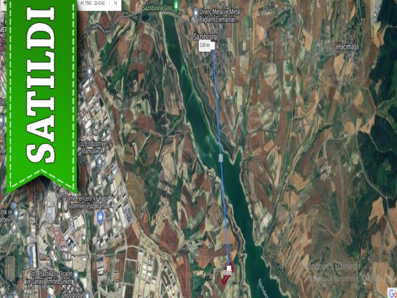 Arnavutköy Sazlıbosnada Satılık Arsa , 1,340 M2 Hisseli Yolu Var 