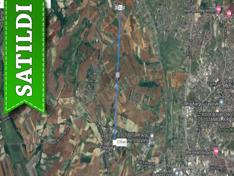 Arnavutköy Çilingirde Satılık Arsa , 248 M2 Evlerin Yakını Yolu Var