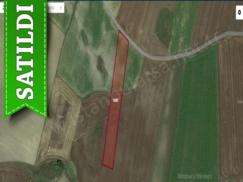 Edirne Havsa Hasköy Satılık Tarla , 4,346 m2 Yola Cephe Müstakil