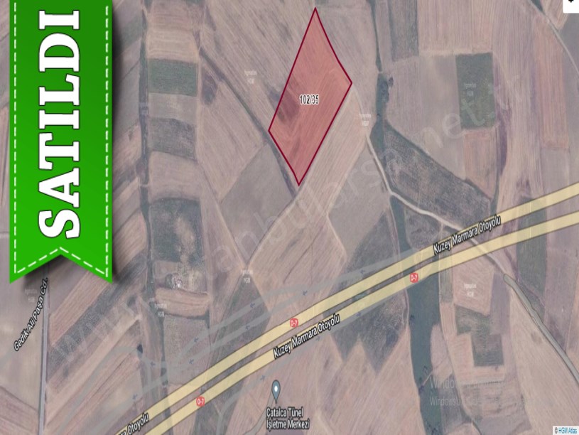 Çatalca Elbasanda Satılık Arsa , 350 m2 Çaplı Yolu Var