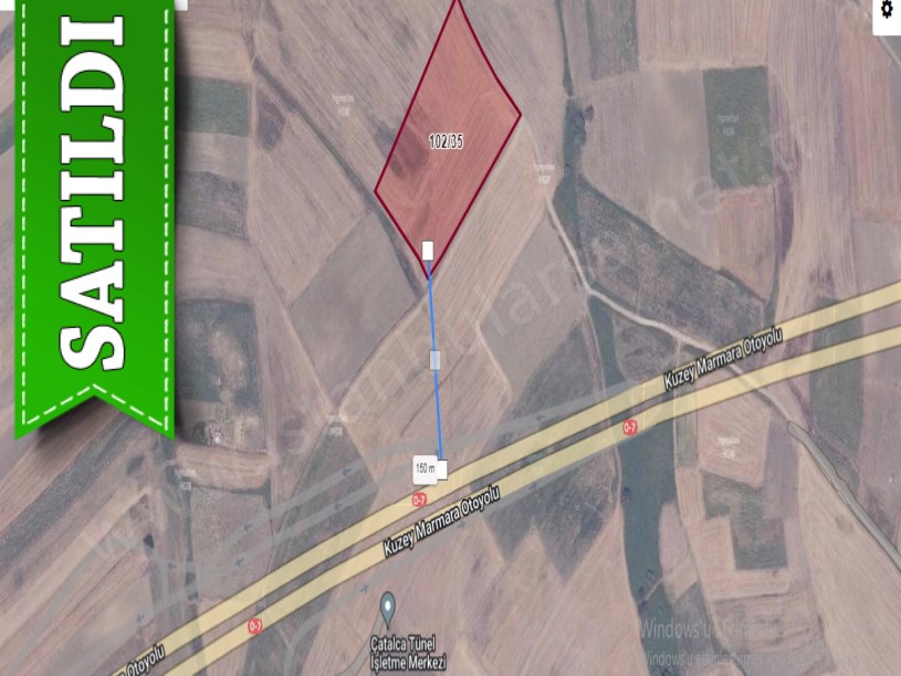 Çatalca Elbasanda Satılık Arsa , 350 m2 Çaplı Yolu Var