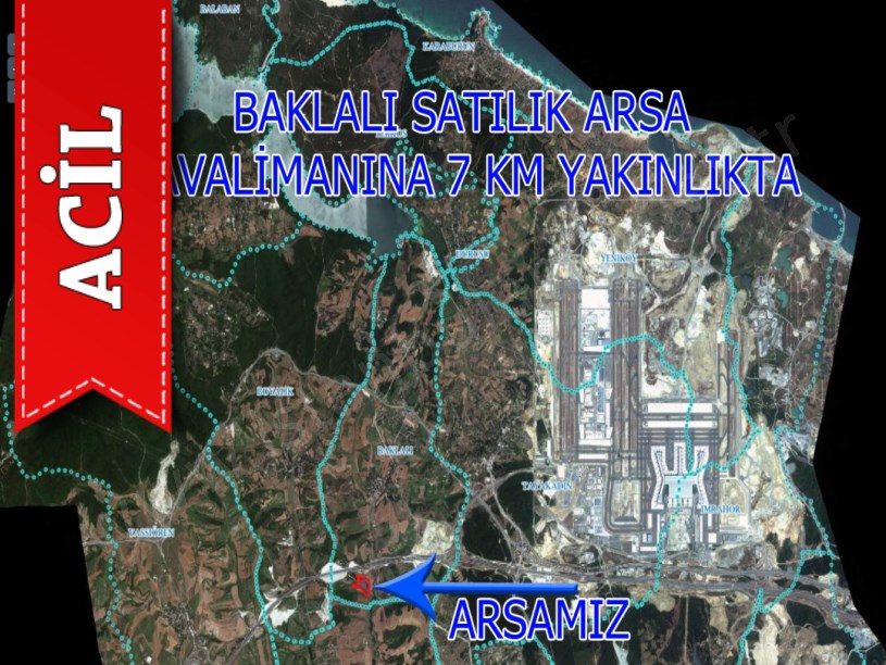 Arnavutköy baklalı satılık arsa