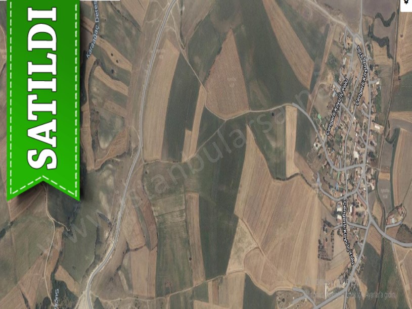 Kırklareli Babaeski Çengerli Köyünde Satılık Tarla , 24,964 m2 Tek Tapu