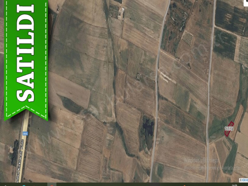 Kırklareli Babaeski Karamesutlu Köyünde Satılık Tarla , 641 M2 Müstakil