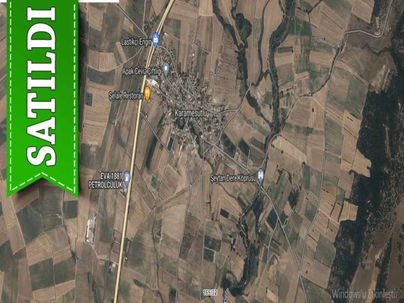 Kırklareli Babaeski Karamesutlu Köyünde Satılık Tarla , 641 M2 Müstakil