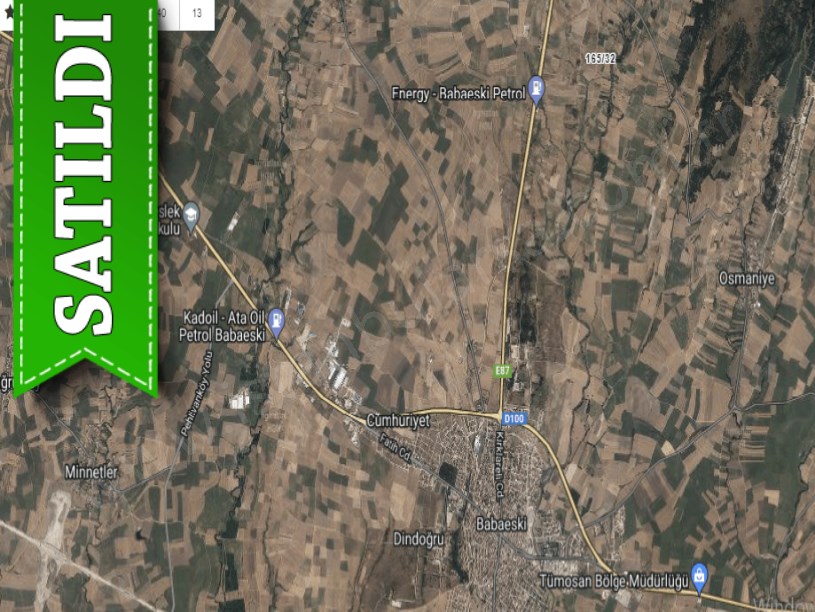 Kırklareli Babaeski Karamesutlu Köyünde Satılık Tarla , 641 M2 Müstakil