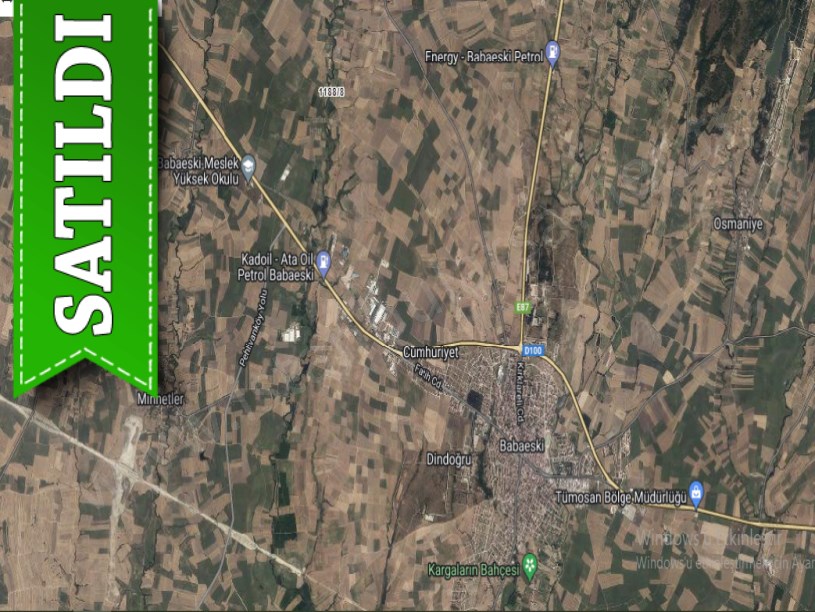 Kırklareli Babaeski Cumhuriyet Mah. Satılık Tarla , 2,353 m2 Yolu Var Müstakil