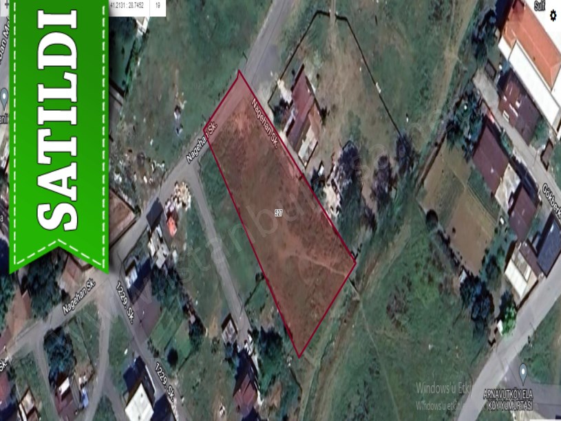 Arnavutköy İmrahorda Satılık Arsa , 300 m2 İmarlı Merkezde 
