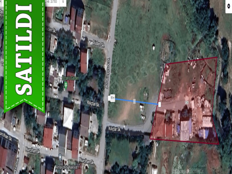 Arnavutköy İmrahorda Satılık Arsa , 140 M2 Caddeye Yakın İmarlı