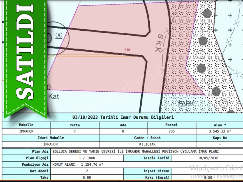 Arnavutköy İmrahorda Satılık Arsa , 140 M2 Caddeye Yakın İmarlı