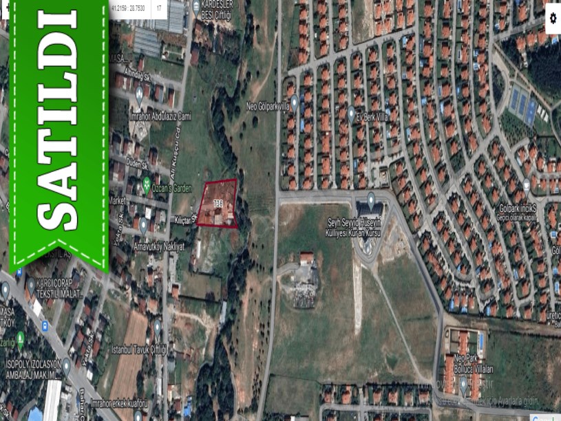 Arnavutköy İmrahorda Satılık Arsa , 140 M2 Caddeye Yakın İmarlı