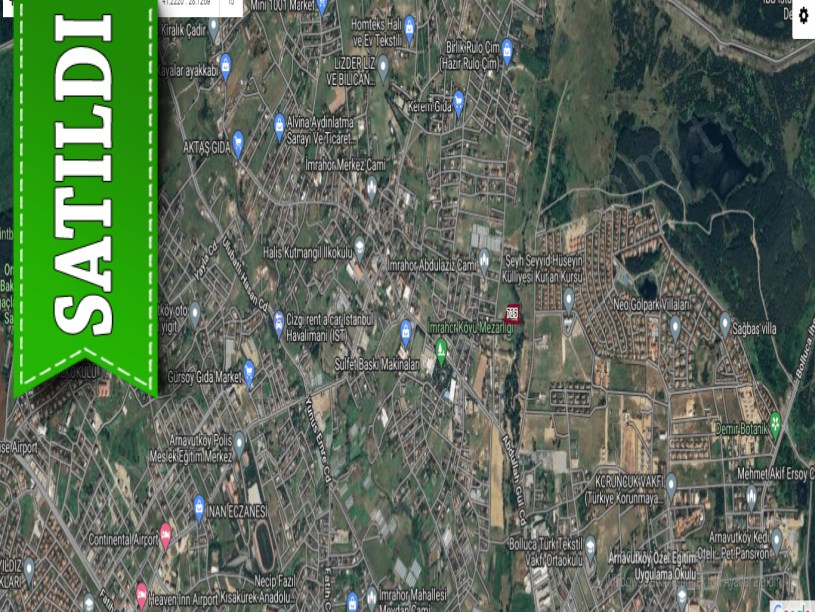 Arnavutköy İmrahorda Satılık Arsa , 140 M2 Caddeye Yakın İmarlı